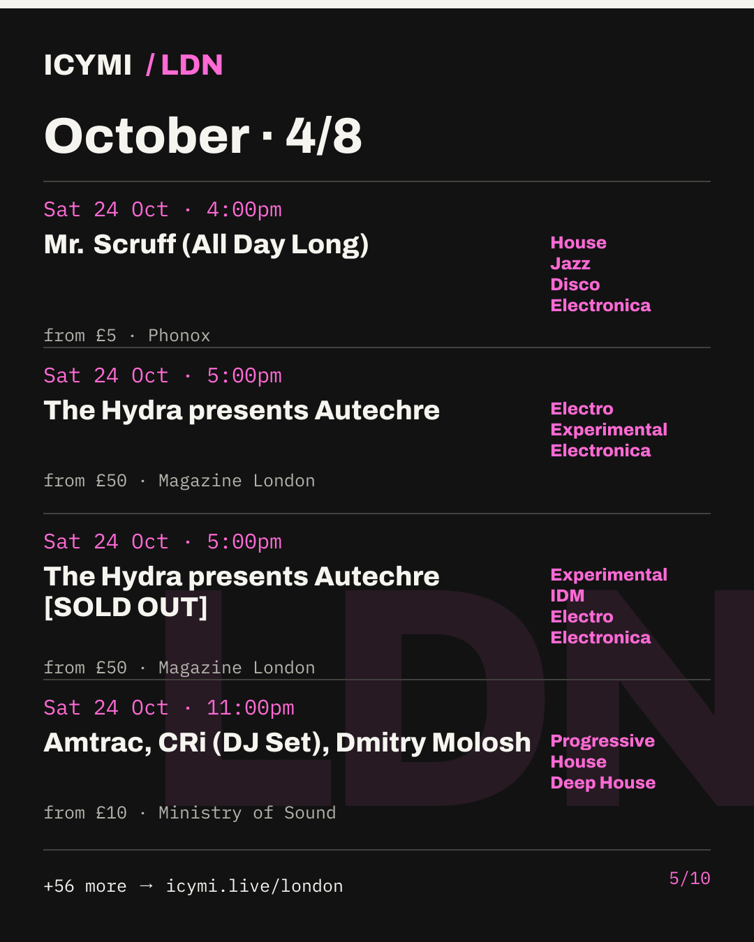 October · 4/8 — image 5 of 10
