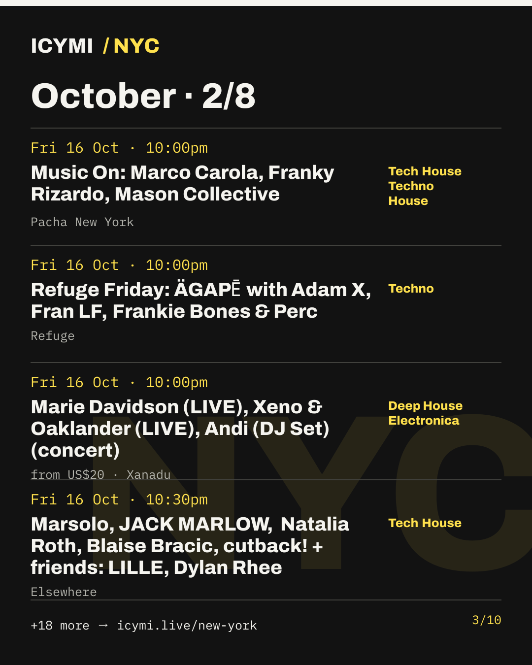 October · 2/8 — image 3 of 10