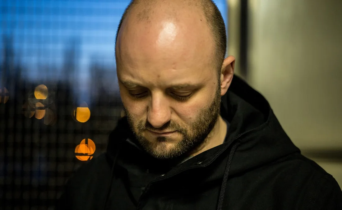 Andy Stott promotional portrait