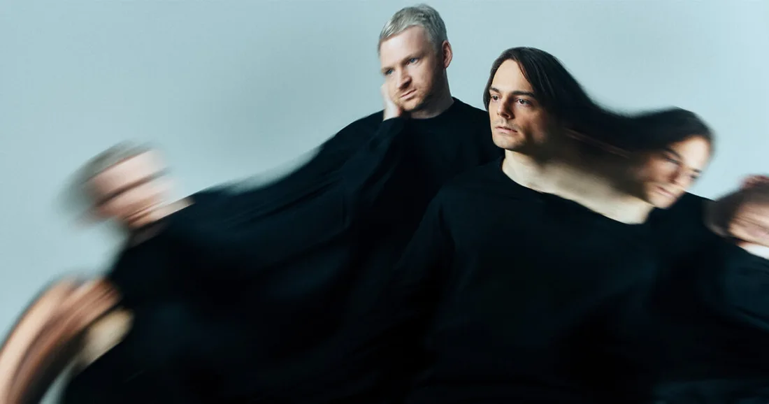 Promotional portrait of Kiasmos