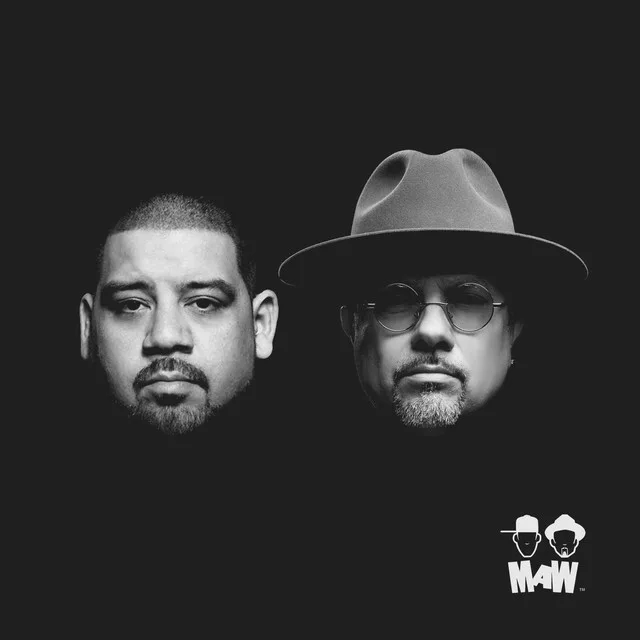 Masters at Work promotional portraits of Kenny Dope and Louie Vega